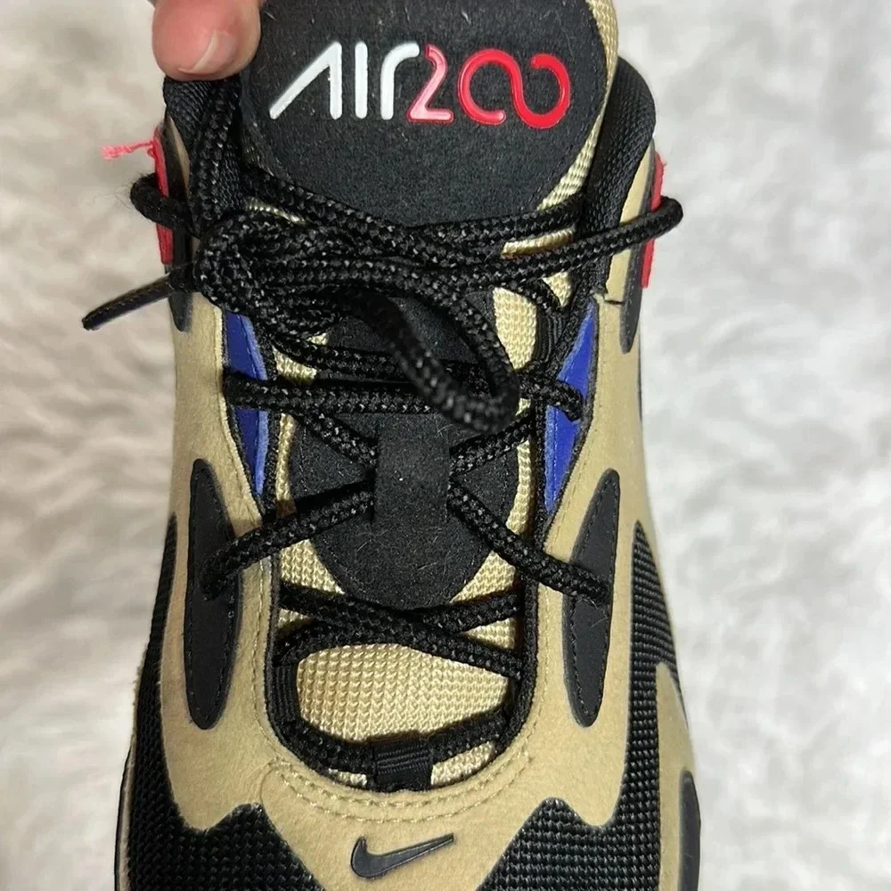 Nike Air Max 200 2019 Team Gold University Red-Black AQ2568-700